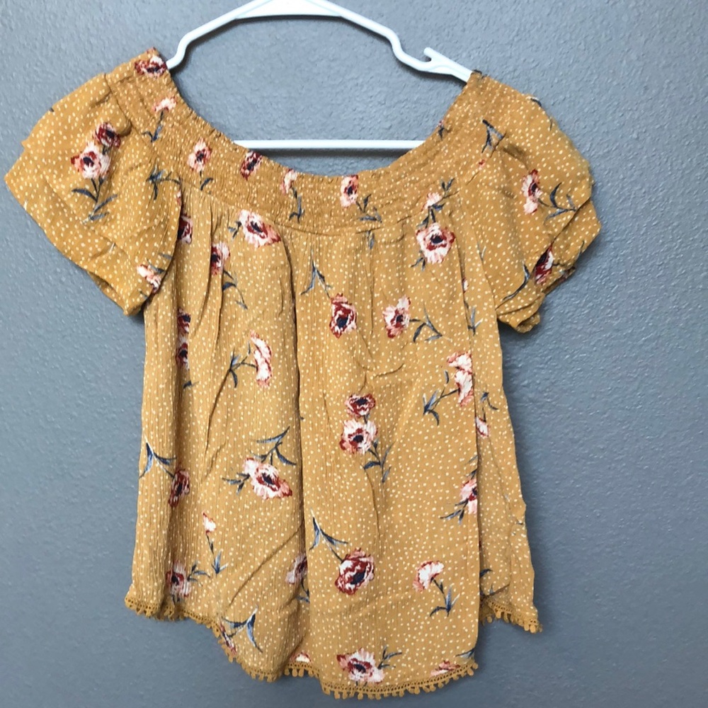 Off the shoulder top